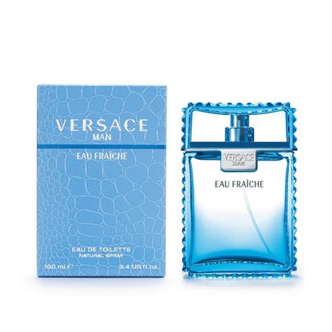 versace eau de toilette 200ml|Versace eau fraiche man.